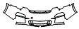 Bumper Kit pattern for the 2010 Porsche 911