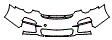 Bumper Kit pattern for the 2010 Porsche 911