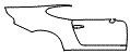 Door and Rear Fender Kit pattern for the 1997 Porsche 911