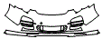 Bumper Kit pattern for the 2011 Porsche 911