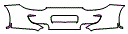 Rear Bumper Kit pattern for the 2011 Porsche 911