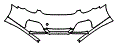 Bumper Kit pattern for the 2011 Porsche Cayman