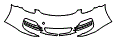 Bumper Kit pattern for the 2016 Porsche Boxster