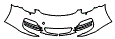Bumper Kit pattern for the 2016 Porsche Boxster