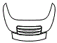 Tail Kit pattern for the 2013 Porsche 911