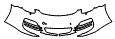 Bumper Kit pattern for the 2016 Porsche Boxster