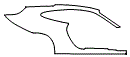 Rear Fender Kit pattern for the 2013 Porsche 911