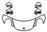 Hood, Fender and Mirror pattern for the 2014 Porsche 911