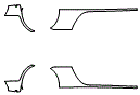 Rocker Panel Kit pattern for the 2013 Porsche 911