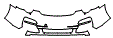 Bumper Kit pattern for the 2010 Porsche 911