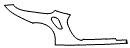Rear Fender Kit pattern for the 2014 Porsche 911