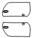 Door Kit pattern for the 2013 Porsche 911