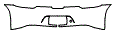 Rear Bumper Kit pattern for the 2016 Porsche Boxster