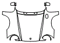 Full Hood, Fender and Mirror Kit pattern for the 1985 Porsche 911
