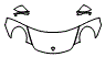 Hood, Fender and Mirror Kit pattern for the 2016 Porsche 911