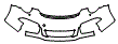 Bumper Kit pattern for the 2016 Porsche 911