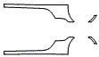 Rocker Panel Kit pattern for the 2016 Porsche 911