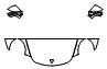 Hood, Fender and Mirror Kit pattern for the 2017 Porsche 911