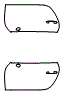 Door Kit pattern for the 2017 Porsche 911