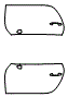 Door Kit pattern for the 2020 Porsche 911