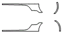 Rocker Panel Kit pattern for the 2017 Porsche 911