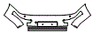 Bumper Kit pattern for the 1990 Porsche 911