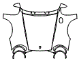 Full Hood, Fender and Mirror Kit pattern for the 1990 Porsche 911