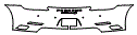 Rear Bumper Kit pattern for the 2017 Porsche 911