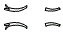 Wheel Opening Kit pattern for the 2005 Porsche 911