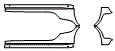 Rocker Panel Kit pattern for the 2008 Porsche 911