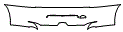 Rear Bumper Kit pattern for the 2005 Porsche 911