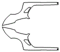 Rear Fender Kit pattern for the 2005 Porsche Boxster