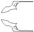 Rear Fender Kit pattern for the 2005 Porsche Boxster