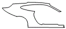 Rear Fender Kit pattern for the 2013 Porsche 911