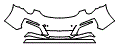 Bumper Kit pattern for the 2017 Porsche 911