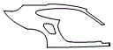 Rear Fender Kit pattern for the 2018 Porsche 911