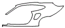 Rear Fender Kit pattern for the 2018 Porsche 911