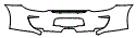 Rear Bumper Kit pattern for the 2011 Porsche 911