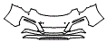 Bumper Kit pattern for the 2018 Porsche 911