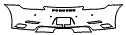 Rear Bumper Kit pattern for the 2017 Porsche 911