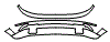 Bumper Kit pattern for the 1985 Porsche 911