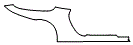 Rear Fender Kit pattern for the 2013 Porsche 911