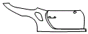 Rear Fender and Door Kit pattern for the 2018 Porsche 911