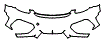 Bumper Kit pattern for the 2025 Porsche 718