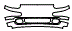 Bumper Kit pattern for the 1997 Porsche 911
