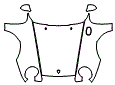 Full Hood, Fender and Mirror Kit pattern for the 1995 Porsche 911