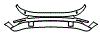 Bumper Kit pattern for the 1978 Porsche 911