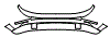 Bumper Kit pattern for the 1978 Porsche 911