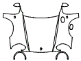Full Hood, Fender and Mirror Kit pattern for the 1990 Porsche 911