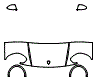 Hood, Fender and Mirror Kit pattern for the 1990 Porsche 911